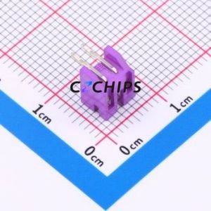 HC-PH-2AWD-P-K-10 Wire-to-Board Pin Header Bent Lead Through Hole,P=2mm Connector 1x2P 2mm Right Angle Insert PH - Product Image 2