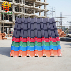 Pannelli per Tetti in UPVC ASA Ondulato Stile Moderno Spagnolo, Tegole Fonoassorbenti in Resina Sintetica ASA, Pannelli per Tetti ASA Durevoli - Product Image 1