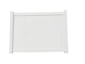 Panneaux de clôture en <span class=keywords><strong>PVC</strong></span> <span class=keywords><strong>blanc</strong></span> de haute qualité de 6 pieds, protection UV, résistants à l'usure, barrière d'intimité pour jardin extérieur - Product Image 4