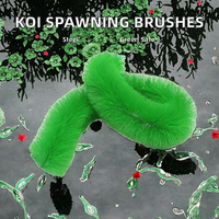 Brosses d'élevage de carpes koï en acier inoxydable écologiques 60/100 cm pour accessoires d'aquarium, étang d'élevage de poissons pour chambre/dortoir