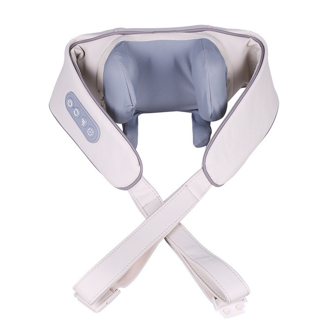 Back and Neck Massager Intelligent Heat Knead Led Facial Massage Tool Cervical Neck Shoulder Massager Gift