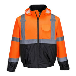 Hot Sale Hi Vis Construction Worker High Visibility Yellow Safety Reflective <b>Waterproof</b> Work <b>Jacket</b> - Product Image 3