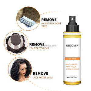 बालों के विस्तार में शराब आधारित रिमूवर टेप डबल पक्षीय एक्सटेंशन टेप चिपकने वाला रिमूवर लेरेवर समाधान - Product Image 3