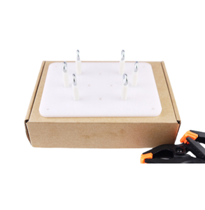 Modelo de entrenamiento de Ciencias Médicas, sutura intestinal con abrazadera de soporte para práctica de cirugía laparoscópica para estudiantes de medicina - Product Image 6