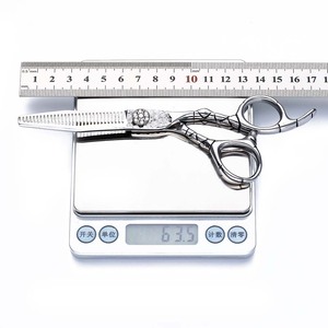 Hairdressing Scissors Set 6 Inch Stainless Steel Flat Shears Thinning Shears For Salon Hair Styling Tools - Product Image 3