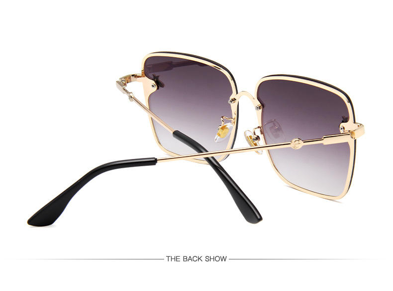 Gafas de sol cuadradas de abeja para hombre y mujer, lentes de sol