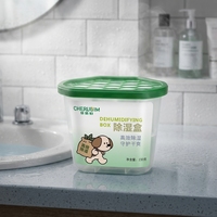 Déshumidificateur de placard en promotion : Boîte de déshydratant au chlorure de calcium, agent hygroscopique respectueux de l'environnement
