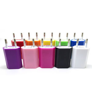 Haute qualité Portable 5W USB <span class=keywords><strong>chargeur</strong></span> rapide 5V 1A <span class=keywords><strong>bloc</strong></span> pour <span class=keywords><strong>iPhone</strong></span> 6 7 8 X XS adaptateur USB <span class=keywords><strong>chargeur</strong></span> mural - Product Image 2