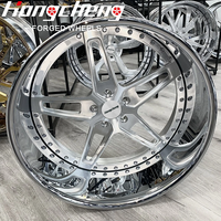 Jantes forgées 2/3 pièces 18 19 20 22 24 26 pouces 5x127 5x130 pour Cadillac Deville Chevy Chevelle Ford Mustang Dodge SRT
