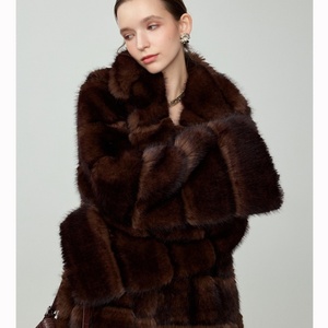 <span class=keywords><strong>Cappotto</strong></span> di <span class=keywords><strong>Visone</strong></span> Personalizzato alla Moda, Caldo Invernale, Lussuoso, Stile Lungo, Giacca Soffice e Spessa in <span class=keywords><strong>Pelliccia</strong></span> di <span class=keywords><strong>Visone</strong></span> - Product Image 2