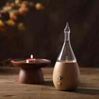 Personnalisé Classique Oem Philippines Cadeau Rohs En Bois Led Froid Air Parfum Parfum Marketing Nébuliseur Diffuseur Pour Huiles Essentielles