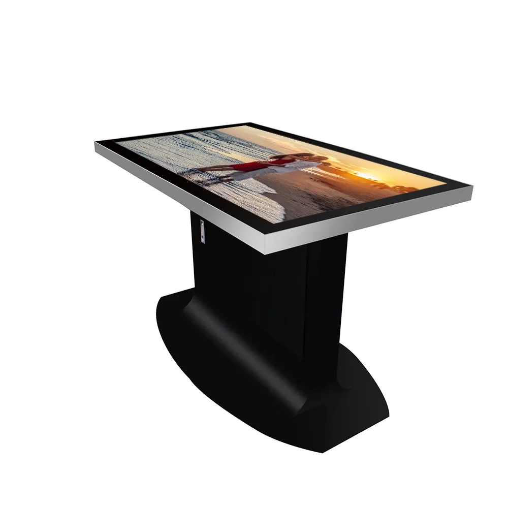 마블 55 인치 4k 스크린 게임 안드로이드 키즈 디지털 간판 멀티 스마트 터치 테이블 가격 키오스크