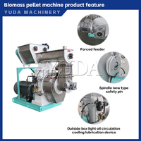 Machine à granulés de bois YUDA, machine à granulés de biomasse, sciure de bois, balle de riz, paille, machine à granulés de bois