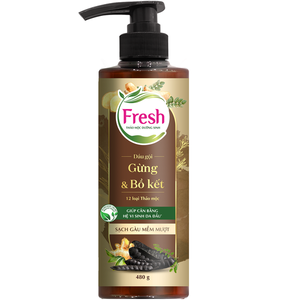 Champú Nutritivo Herbal Fresco de Vietnam para Mujeres Adultas, Graso, Anticaspa, Suave y Sedoso, 480g (nuevo) - Product Image 1