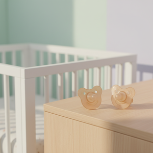 Sucette pour bébé avec dispositif <span class=keywords><strong>de</strong></span> <span class=keywords><strong>dentition</strong></span>, outil d'alimentation pour bébé en silicone souple portable, sucette pour apaiser - Product Image 6