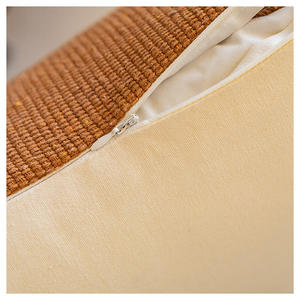 Funda de cojín a rayas HomeMall, funda de cojín cuadrada de poliéster extraíble de 18x18 pulgadas para decoración de sofá y cama - Product Image 4