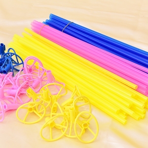 Bâtons de <span class=keywords><strong>support</strong></span> de ballons, 40cm, 30 pièces, mur en plastique, fournitures de décoration, vente directe d'usine - Product Image 1