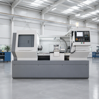Tour CNC à lit horizontal automatique à 2 axes CK6140, haute rigidité, haute précision, pour le tournage des métaux, certifié CE