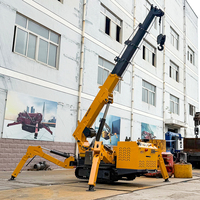 MIKTON MKDZ-3T Grue araignée de 3 tonnes, mini-grue sur chenilles pour espaces étroits, directement de l'usine