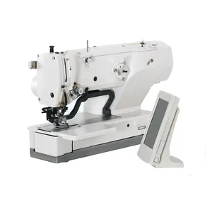 DSC-JK-1790 prezzo di vendita caldo suibacket vestito vestiti bottone automatico cucire elettronica industriale bottone holer macchina da cucire