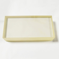 Ventana de sulfuro de zinc CVD ZnS multiespectral de gran tamaño personalizada