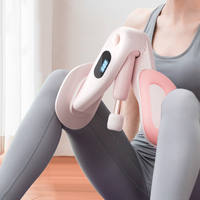 SANFNA Entraîneur de cuisse Maître Entraîneur musculaire du plancher pelvien Exercices de Kegel en plastique Dispositif d'entraînement de la hanche Version de comptage rechargeable
