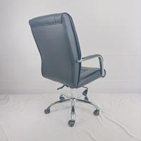 Vente en gros de chaise de bureau en cuir au design moderne chaise de gestionnaire de tâches chaise d'ordinateur commerciale