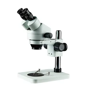 微型视图7X-45X变焦移动修复双目显微镜，用于图解学校PCD可调纺织显微镜支架台
