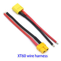 Connecteur Y-Splitter Mâle-Femelle XT30 XT90 XT60, Câble d'Extension de Convertion pour Alimentation Électronique, Silicone 500V 35A