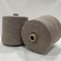 Cachemire France Fil Brossé 75% Cachemire 25% Soie De Mûrier 1/12 NM Produit Mélangé pour Manteau Respirant