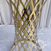 Table à manger en forme de S Moon Serpentine de nouveau design pour les mariages, les hôtels et les événements