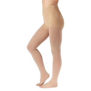 Collants de compression médicaux respirants et confortables à bout ouvert pour femmes 20-30 mmHg |   Soulage les varices, les œdèmes et les gonflements - Product Image 1
