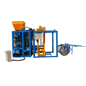 Machine à piliers <span class=keywords><strong>en</strong></span> béton QT4 24B 13,45 kW Briq Fabrica De Ladrillo Machine à fabriquer des briques Pave Mesin Karung Machine à fabriquer des briques - Product Image 6