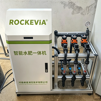 Machine de fertigation intelligente à trois canaux personnalisée en gros, fonctionnement à distance IoT pour dispositif d'irrigation des champs agricoles