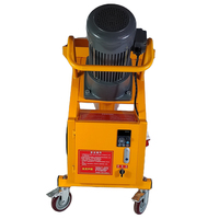 Machine de plâtrage de mortier de ciment électrique robuste S6 380V pompe à gypse murale pour composant de noyau de moteur de revêtement ignifuge épais