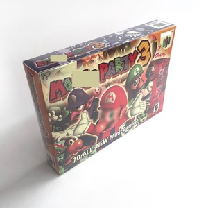USA Party 3 Top Quality Box Thick Cardboard 64 Bit Consoles with Tray <b>Game</b> Cartridge Replacement Box for N64 - Product Image 4