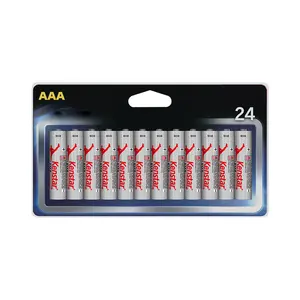 良好的工作条件堆AAA和AA碱性电池，用于无线电或遥控器