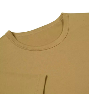 T-shirts à manches courtes col rond 100 % coton, respirants et à séchage rapide, prix de gros, personnalisables pour hommes - Product Image 3