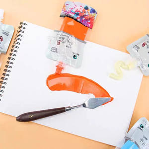 Haute qualité Maries <span class=keywords><strong>100ml</strong></span> <span class=keywords><strong>Gouache</strong></span> couleur Art étudiants <span class=keywords><strong>Gouache</strong></span> professionnelle pour dessin et impression - Product Image 5