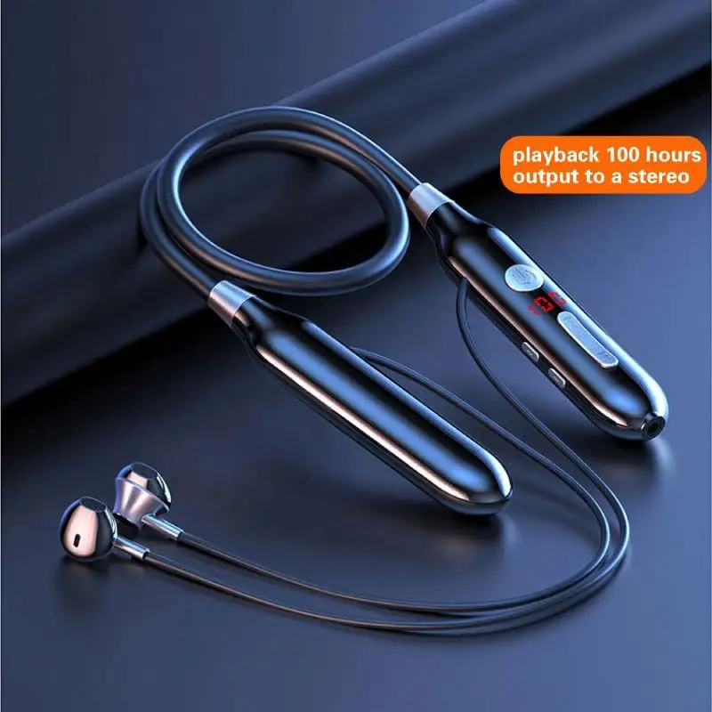 Neckband Style Headphones wireless earphones Sport Headset output stereo mp3 Wireless earphone