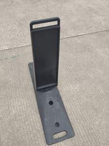แผงกั้นเลนพลาสติกพร้อมฐานยางสำหรับการจัดการจราจร - Product Image 5