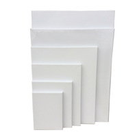 Cadres photo en toile de coton OEM sur mesure en gros, panneaux de toile tendus vierges blancs pour dessin et peinture DIY