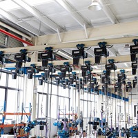 Palans électriques à chaîne Kaidao 250 kg-2T IP55 avec chariot manuel certifié CE ISO