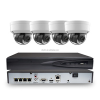 Kit Système de Caméras de Sécurité CCTV HIK-Connect App 5MP 4K 8MP 4 Canaux 8 Canaux 16 Canaux HD AI IP PoE NVR pour Maison et Extérieur