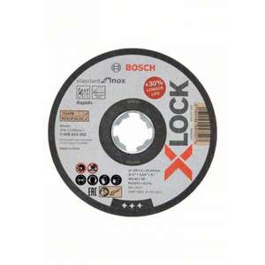 BOSCH - 2608619261 Disque de coupe X-LOCK ''Standard pour Inox'' - EAN 3165140947510 ABRASIFS CUTTING DISCS - Product Image 1