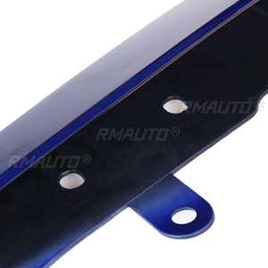 Juego de 5 piezas de molduras embellecedoras para el parachoques delantero del coche, kit de carrocería, alerón y cubierta para Honda Accord 2018-19 - Product Image 4