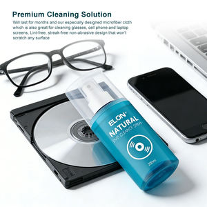 Solución <span class=keywords><strong>de</strong></span> Limpieza Premium Ecológica para CD y Pantallas con Paño <span class=keywords><strong>de</strong></span> Microfibra Antiestático para CD/DVD - Product Image 4