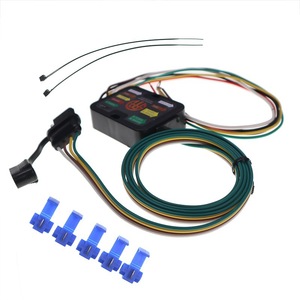 ขั้วต่อรถพ่วง 4 พินซ็อกเก็ต 3 ถึง 2 ตัวแปลงไฟท้าย 12V ยูนิเวอร์แซลฟิตสำหรับคาราวานซ่อมเปลี่ยน 56146 - Product Image 4
