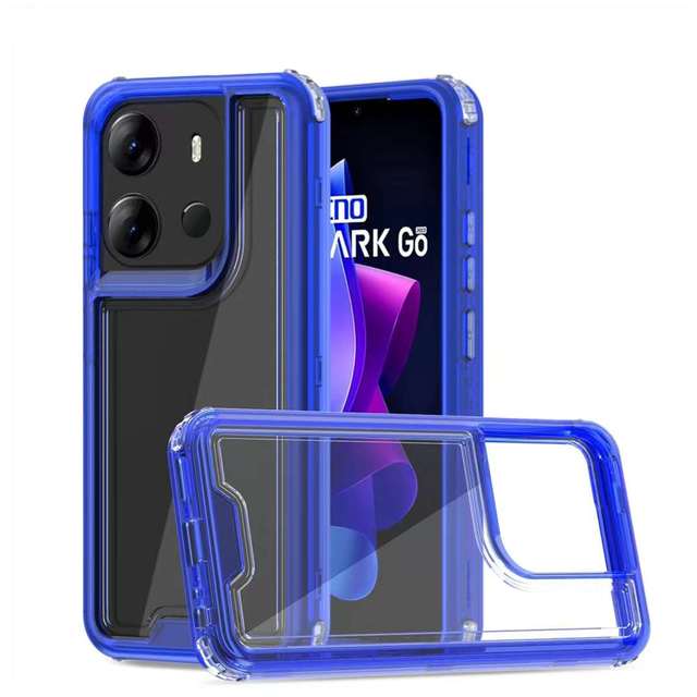 Lichicase for Honor X9B Cross-border Phone Case Triple in One Phone Shell for Honor X8B X7B X9A Colorful Combo Case Multi-color
