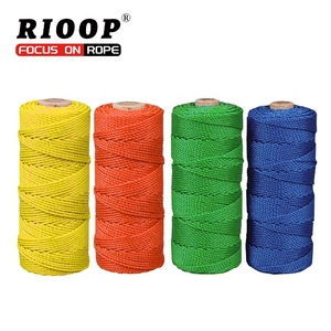 Rioop 210D/15 <span class=keywords><strong>Polypropylene</strong></span> Polyester Nylon Màu Thủ Công Làm Vườn Dòng Nông Nghiệp Bện Sợi Dây Thừng Gạch Mason Dòng - Product Image 1
